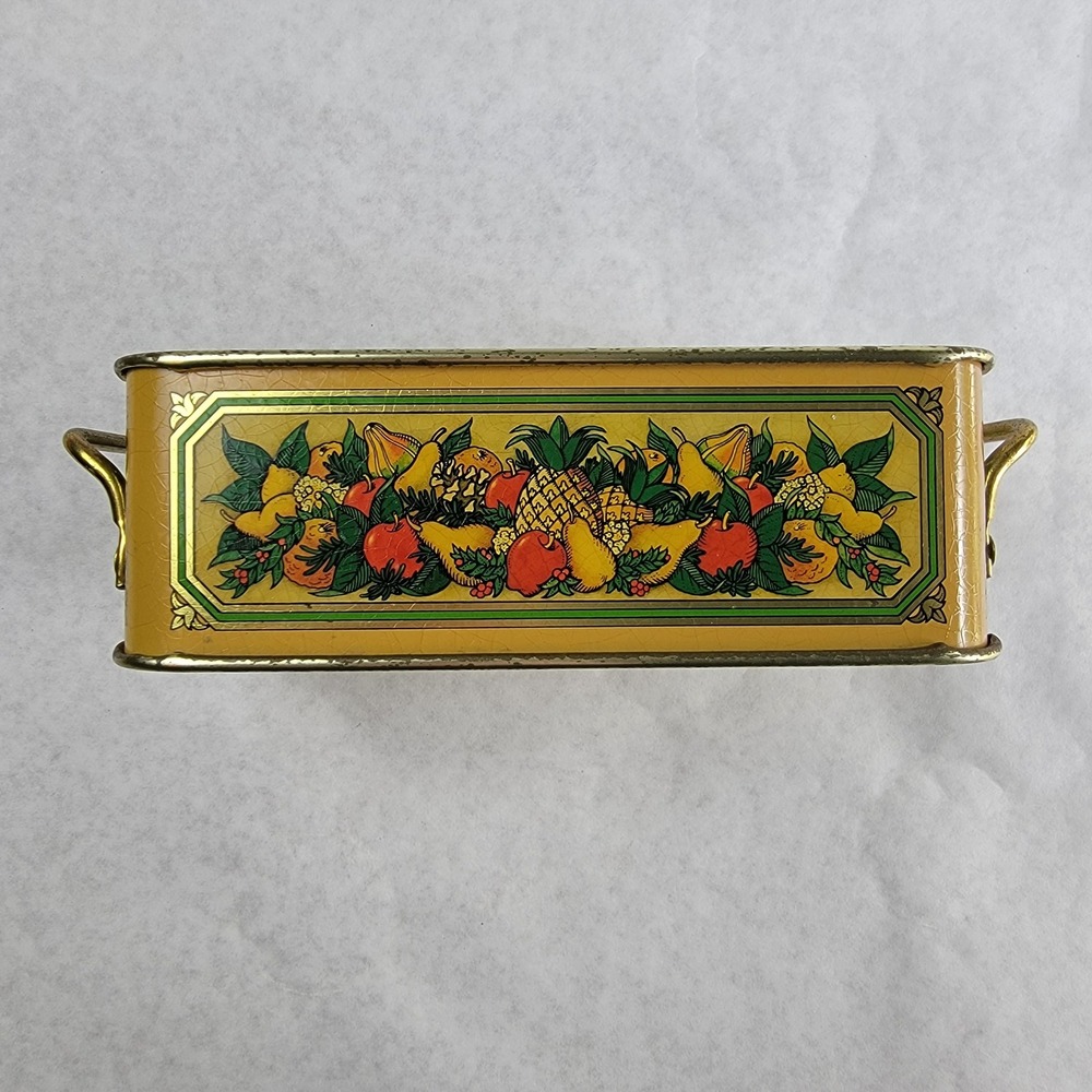 Vintage 1981 Teleflora Tin Holder for Pyrex 213 Dish Made in England